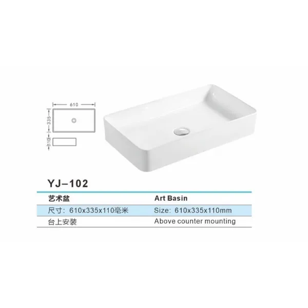 China Vanity Bowl-YJ-102